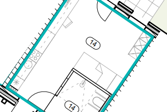 Grundriss Wohnung