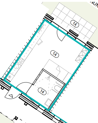 Grundriss Wohnung